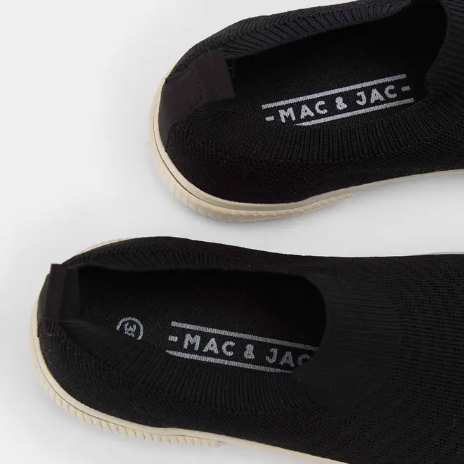 Slip On Masculino Mac & Jac Knit Preto