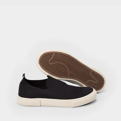 Slip On Masculino Mac & Jac Knit Preto