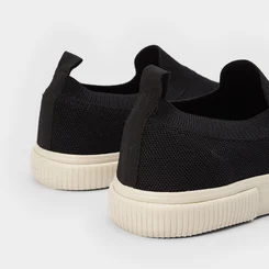 Slip On Masculino Mac & Jac Knit Preto