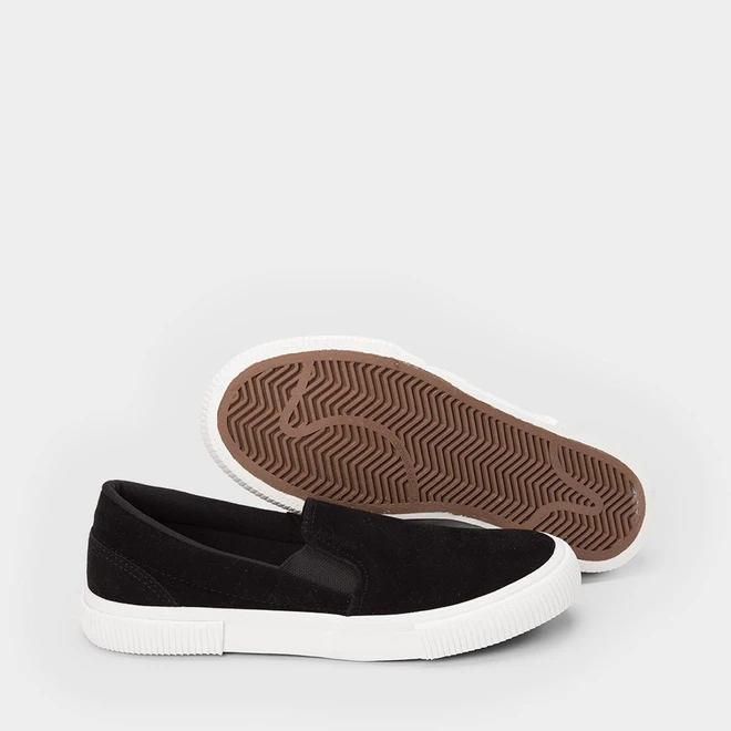 Slip On Masculino Mac & Jac Camurça Preto