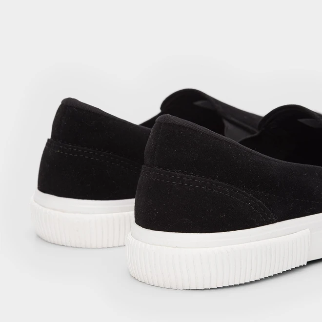 Slip On Masculino Mac & Jac Camurça Preto