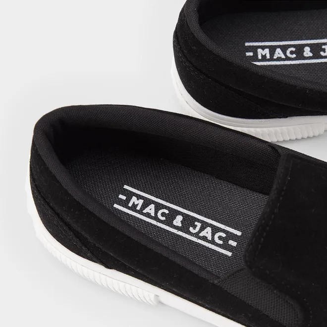 Slip On Masculino Mac & Jac Camurça Preto