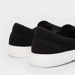 Slip On Masculino Mac & Jac Camurça Preto