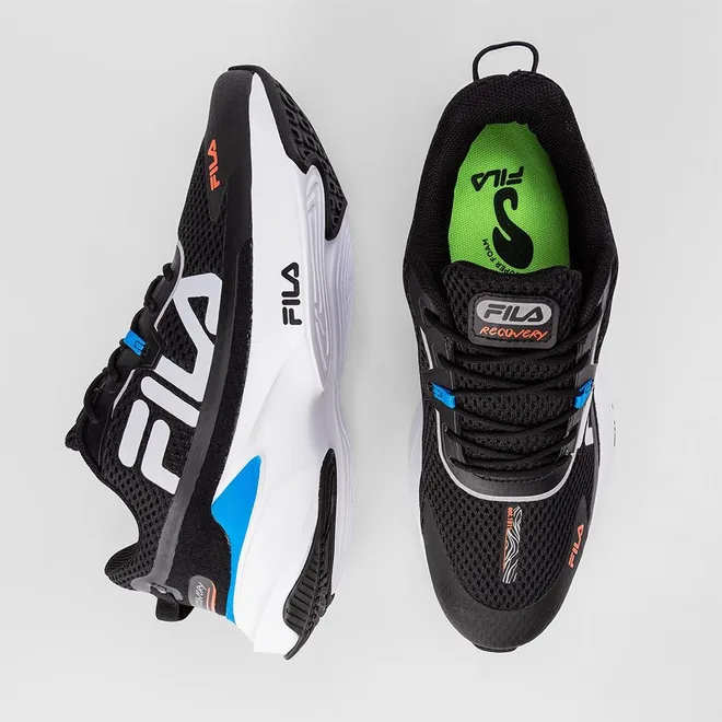 Tênis Fila Recovery Masculino Esportivo Preto