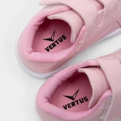 Tênis Bebê Vertus Pesponto Tira Dupla Contato Rosa