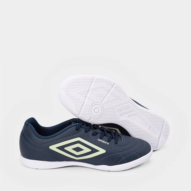 Chuteira Futsal Umbro Class Footballer Azul