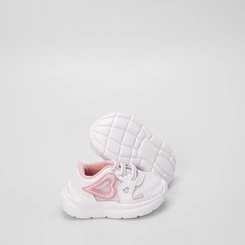 Tênis Molekinha Bebê Chunky Branco