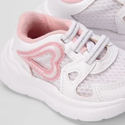 Tênis Molekinha Bebê Chunky Branco