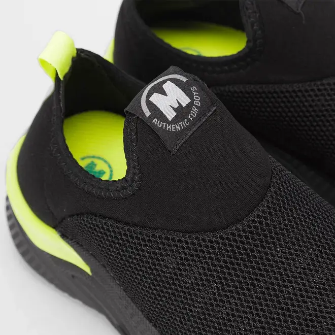 Tênis Infantil Molekinho Slip On Amarelo & Preto