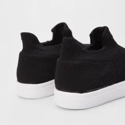Tênis Infantil Molekinha Bebê Slip On Preto