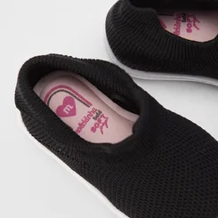 Tênis Infantil Molekinha Bebê Slip On Preto