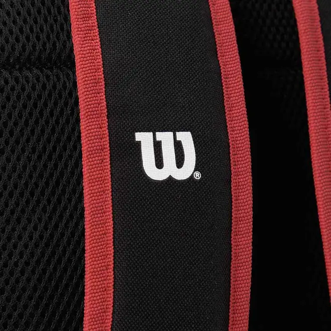 Mochila Wilson Colors Bolso Frontal Vermelho & Preto