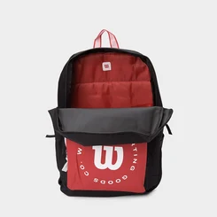 Mochila Wilson Colors Bolso Frontal Vermelho & Preto