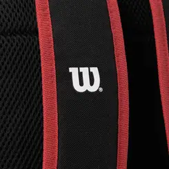 Mochila Wilson Colors Bolso Frontal Vermelho & Preto