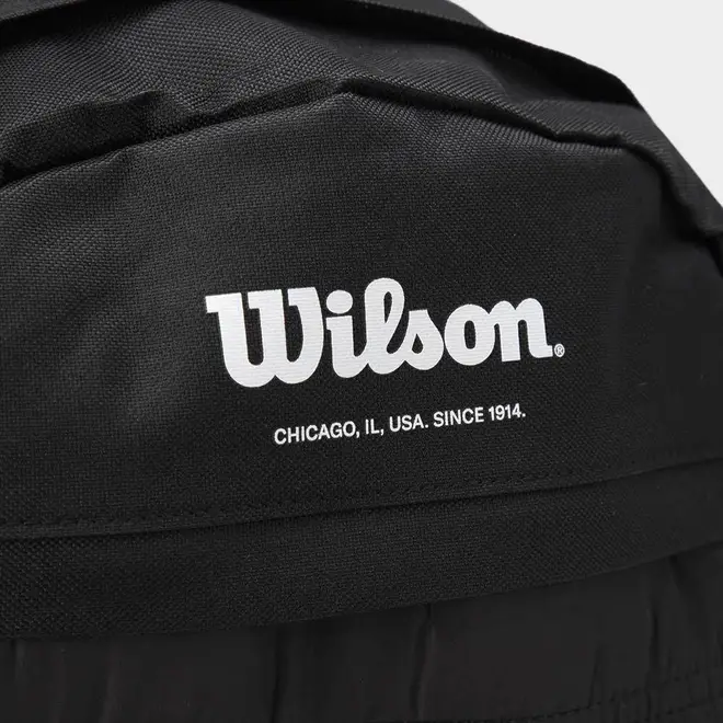 Mochila Wilson Duplo Bolso Frontal Acolchoado Preto