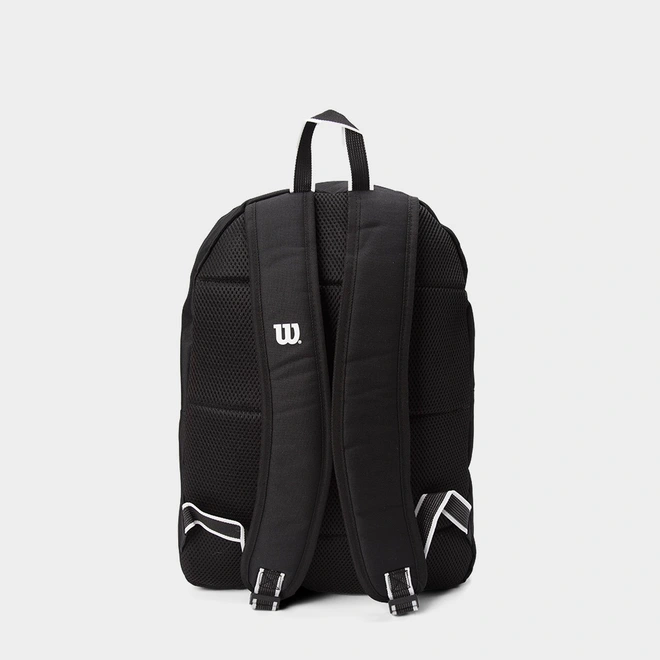 Mochila Wilson Duplo Bolso Frontal Acolchoado Preto
