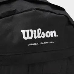 Mochila Wilson Duplo Bolso Frontal Acolchoado Preto