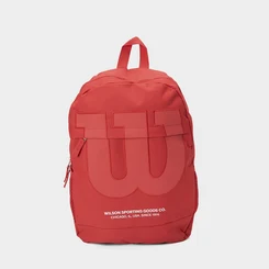 Mochila Wilson Logo Maxi Frontal Vermelho