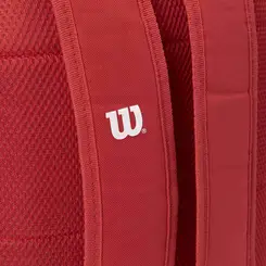 Mochila Wilson Logo Maxi Frontal Vermelho