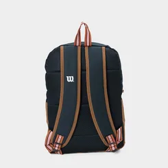 Mochila Wilson Bolso Frontal Basic Caramelo & Azul
