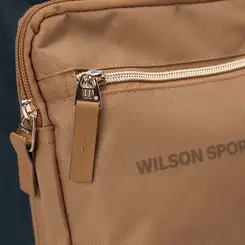 Mochila Wilson Bolso Frontal Basic Caramelo & Azul