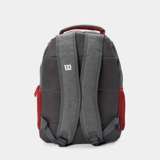 Mochila Wilson Unissex Esportiva Vermelho & Cinza