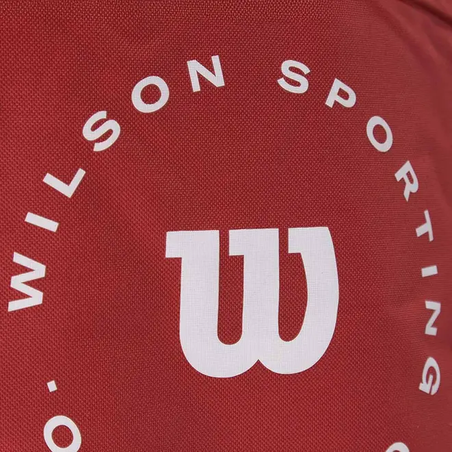 Mochila Wilson Unissex Esportiva Vermelho & Cinza