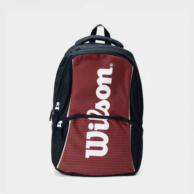 Mochila Wilson Unissex Bolso Frontal Azul & Vinho