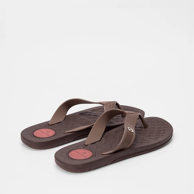 Chinelo Cartago Arizona Light Marrom