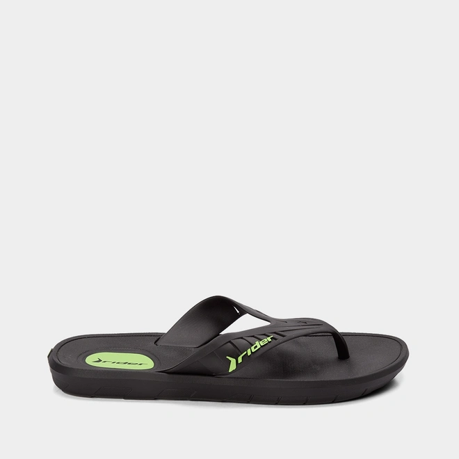 Chinelo Rider Moving II Preto & Verde