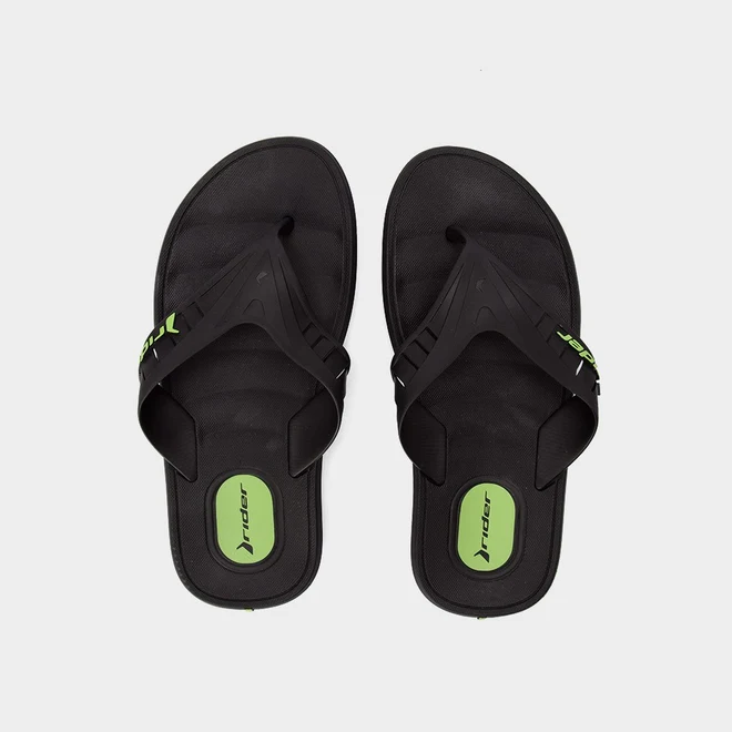 Chinelo Rider Moving II Preto & Verde