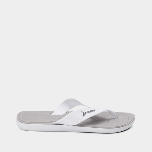 Chinelo Rider Pulse Branco & Grafite