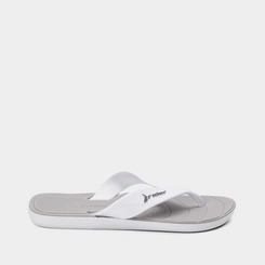 Chinelo Rider Pulse Branco & Grafite