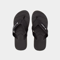 Chinelo Rider Pulse Preto & Bege