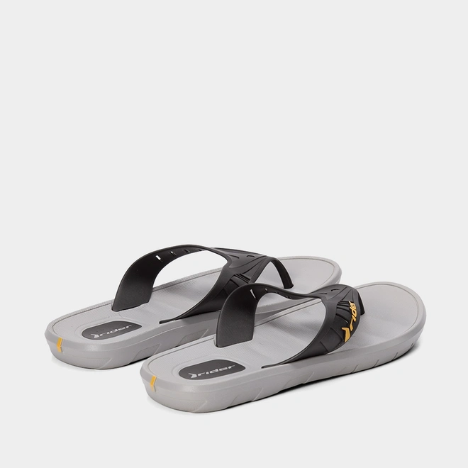Chinelo Rider Moving II Cinza & Preto