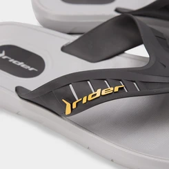 Chinelo Rider Moving II Cinza & Preto