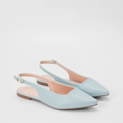 Sapatilha Slingback Gabriela Azul