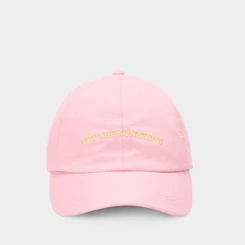 Boné Stz Aba Curva Bordado Rosa