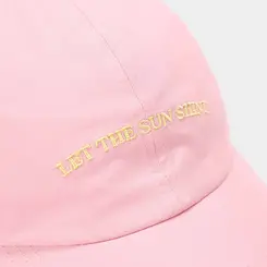 Boné Stz Aba Curva Bordado Rosa