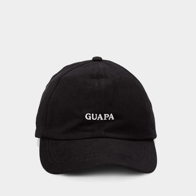 Boné Stz Aba Curva Bordado Preto