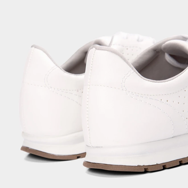 Tênis Casual Feminino Via Uno Detalhe Perfuros Branco