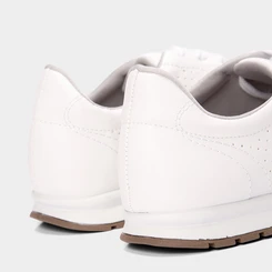 Tênis Casual Feminino Via Uno Detalhe Perfuros Branco