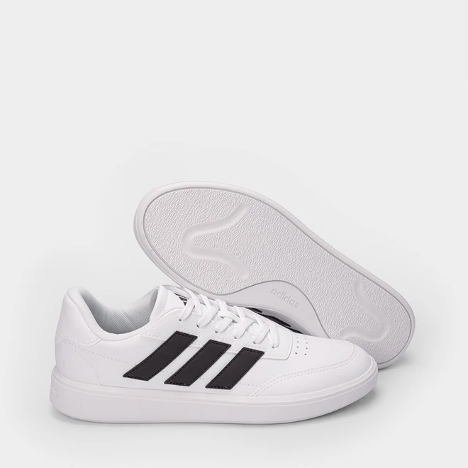 Tênis Casual Masculino Adidas Courtblock Original Branco