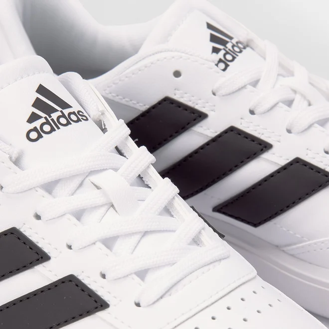 Tênis Casual Masculino Adidas Courtblock Original Branco