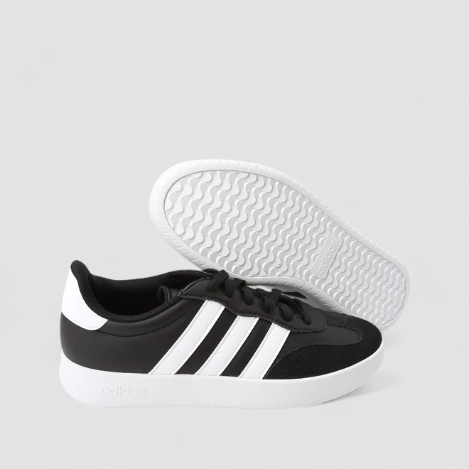 Tênis Casual Masculino Adidas Original Recorte Camurça Preto