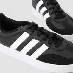 Tênis Casual Masculino Adidas Original Recorte Camurça Preto