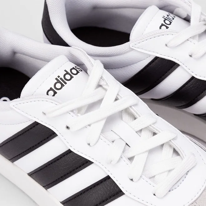 Tênis Casual Adidas Masculino Barreda Branco & Cinza