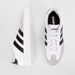 Tênis Casual Adidas Masculino Barreda Branco & Cinza