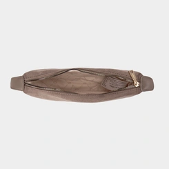 Bolsa Baguete Gabriela Alça Fivela Cinza