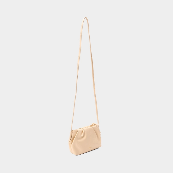 Bolsa Soft Transversal Gabriela Marfim
